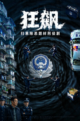 电视剧《狂飙》海报 - 扫黑除恶题材刑侦剧
